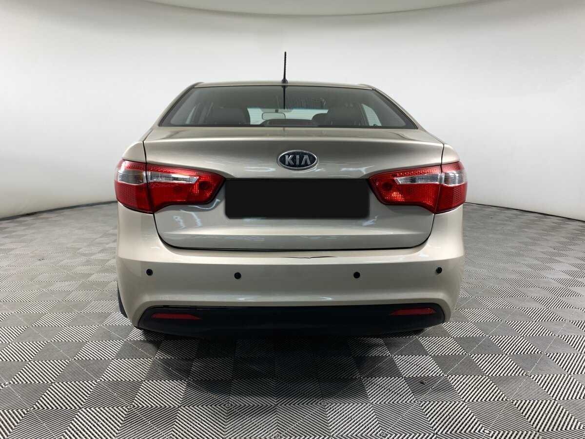 Kia Rio, 2012 Фото №6