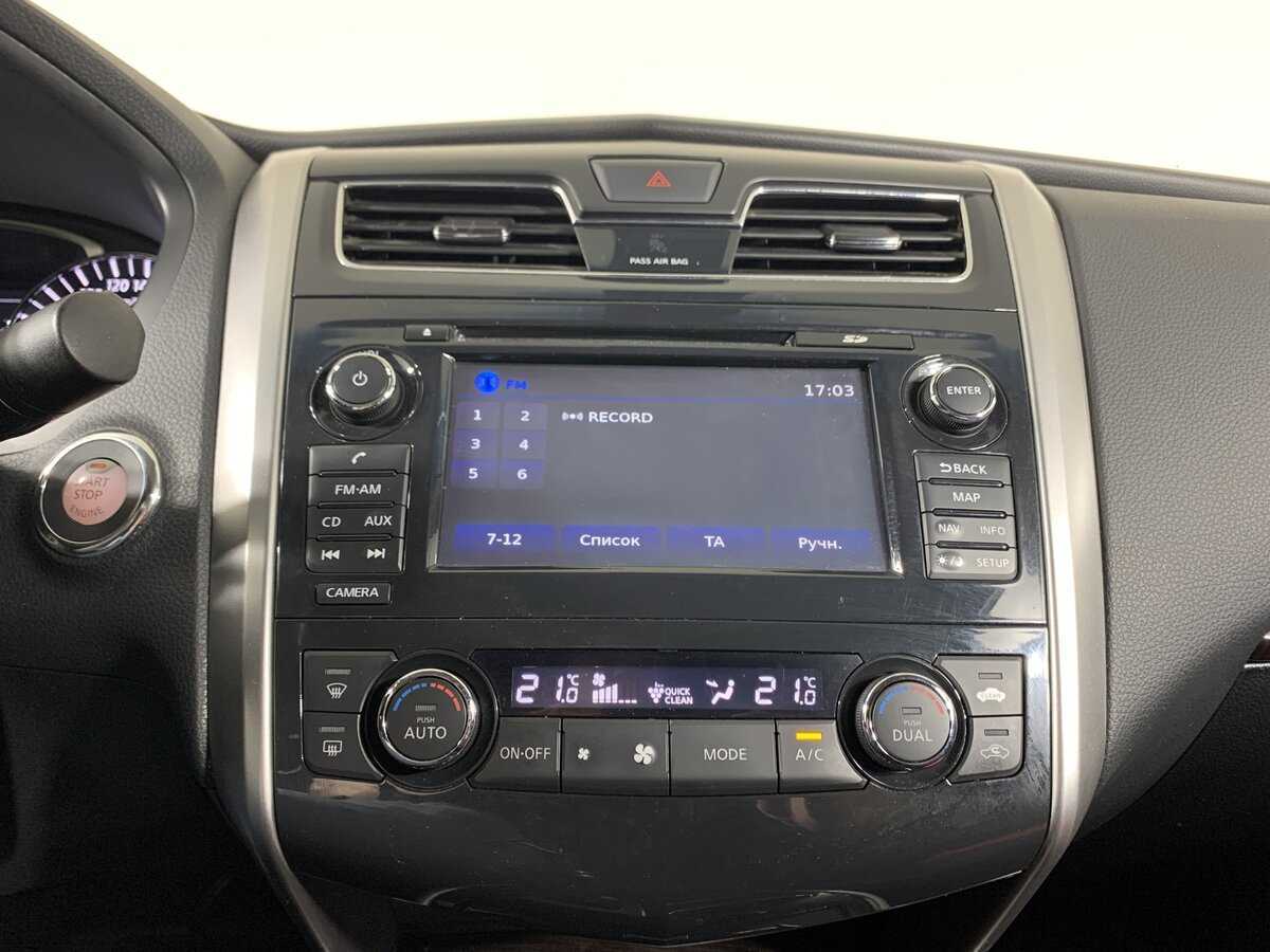 Nissan Teana, 2015 Фото №15