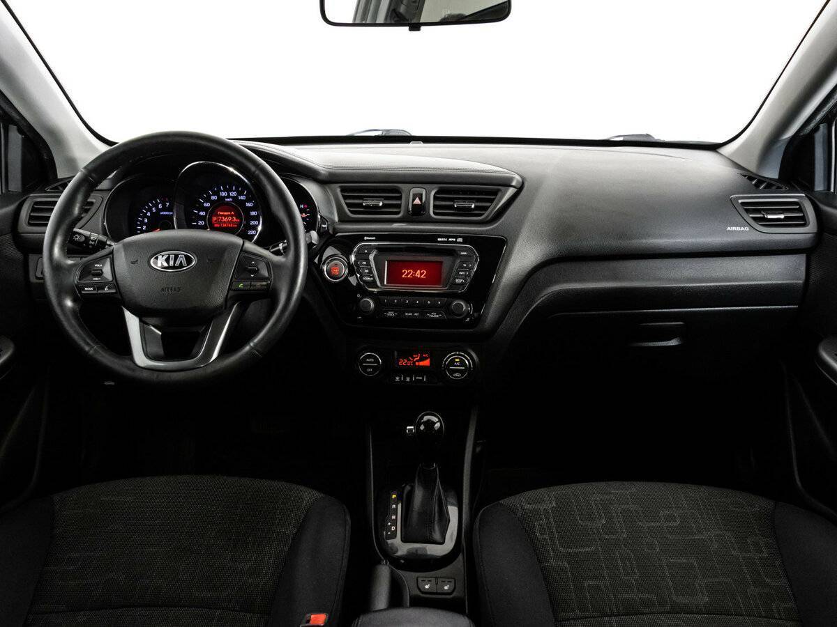 Kia Rio 6-speed, 2014 Фото №8