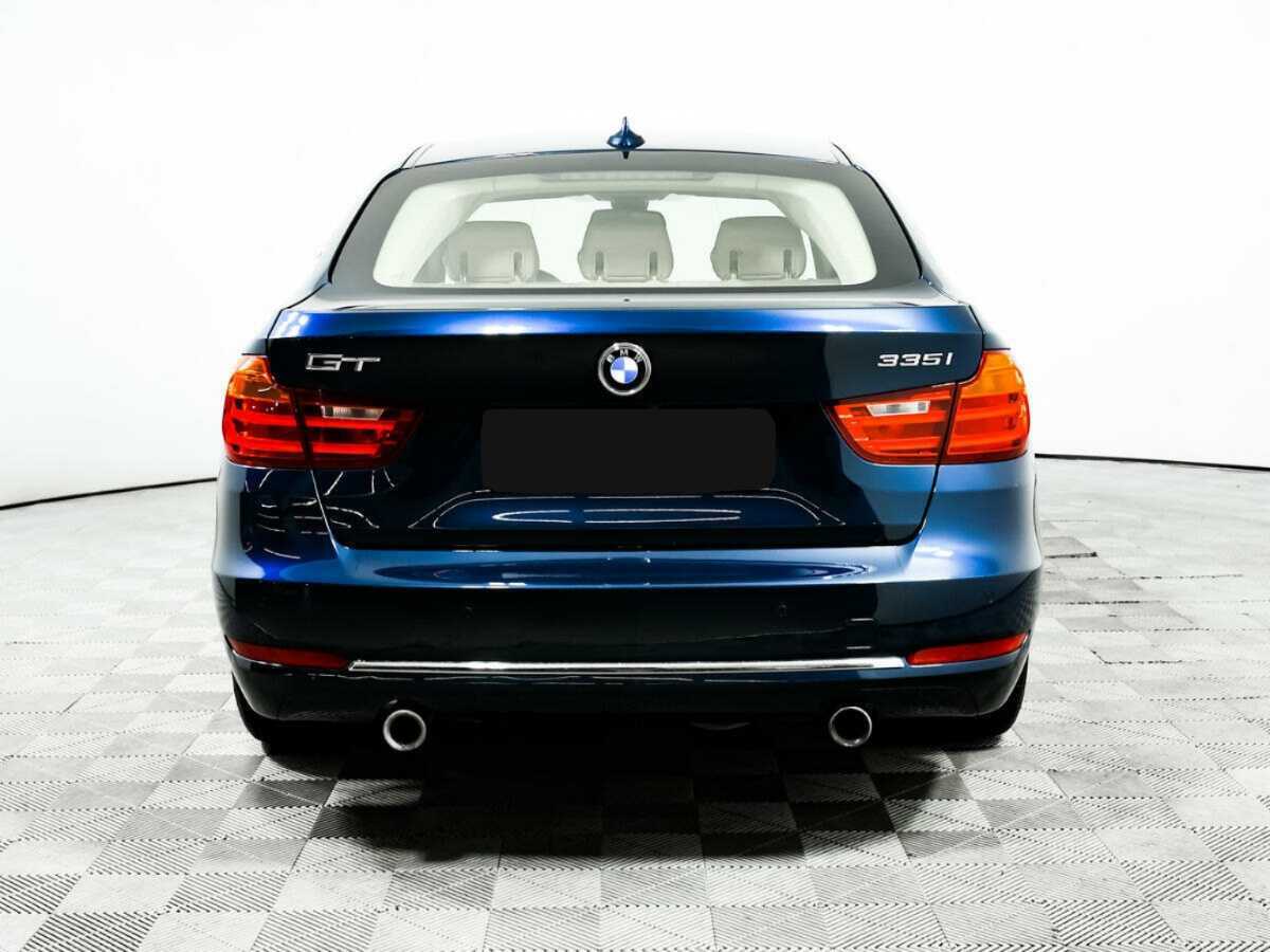 BMW 3 серии Gran Turismo 335i, 2013 Фото №6