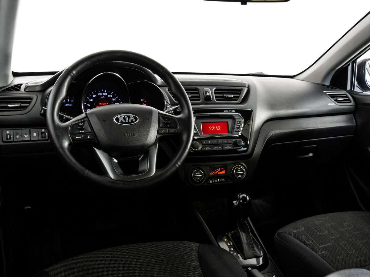 Kia Rio 6-speed, 2014 Фото №9