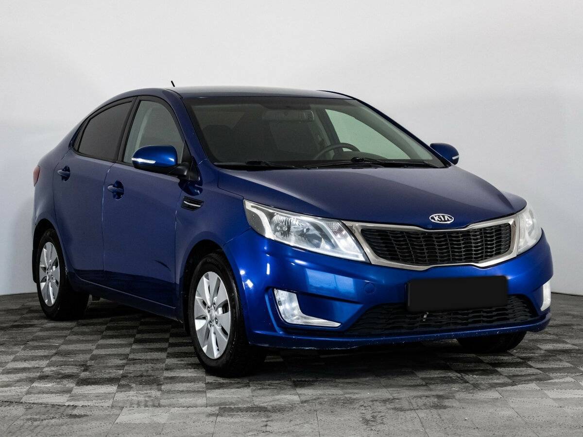 Kia Rio 5-speed, 2012 Фото №3