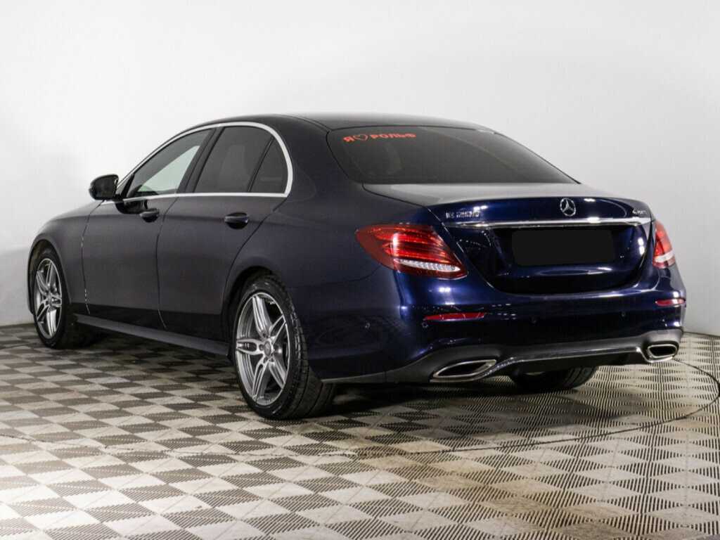 Mercedes-Benz E-Класс 200, 2017 Фото №7