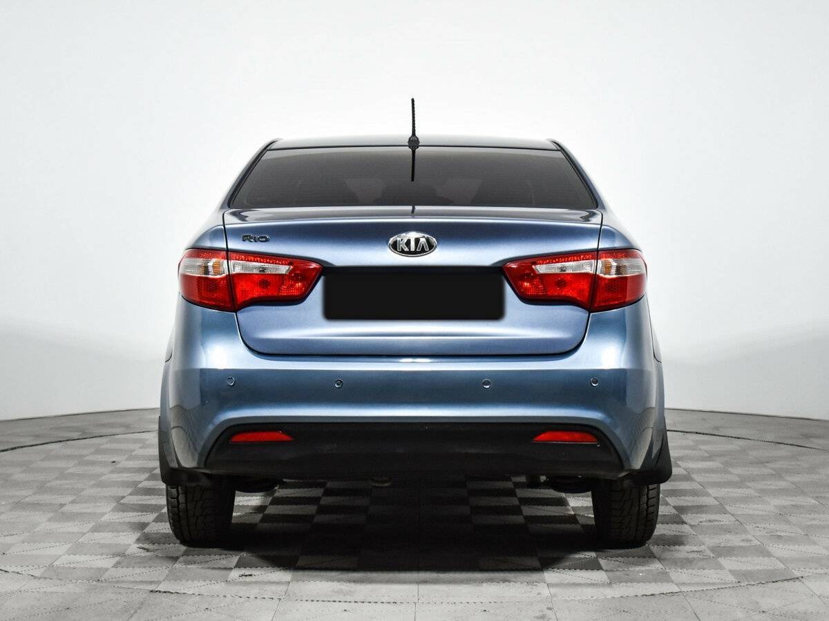 Kia Rio 4-speed, 2013 Фото №6