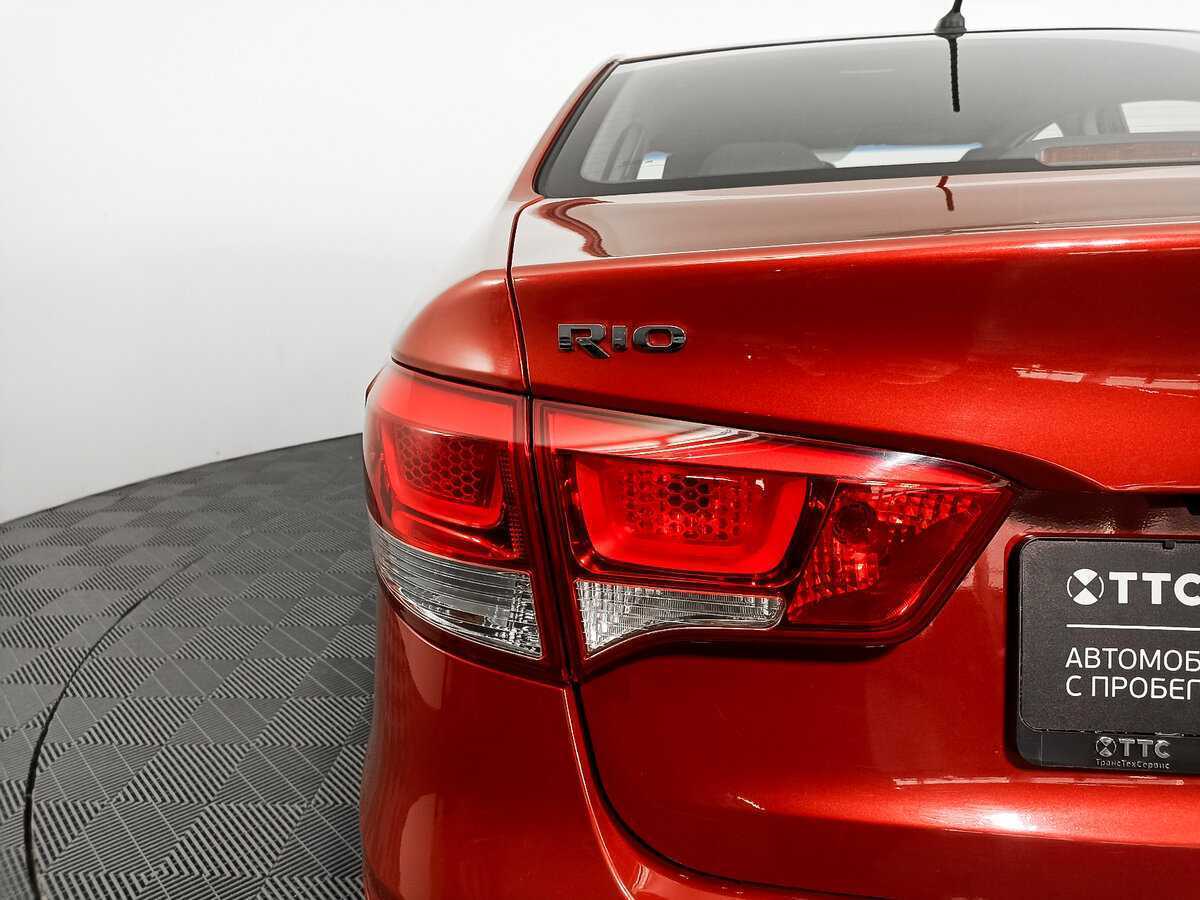 Kia Rio, 2016 Фото №7