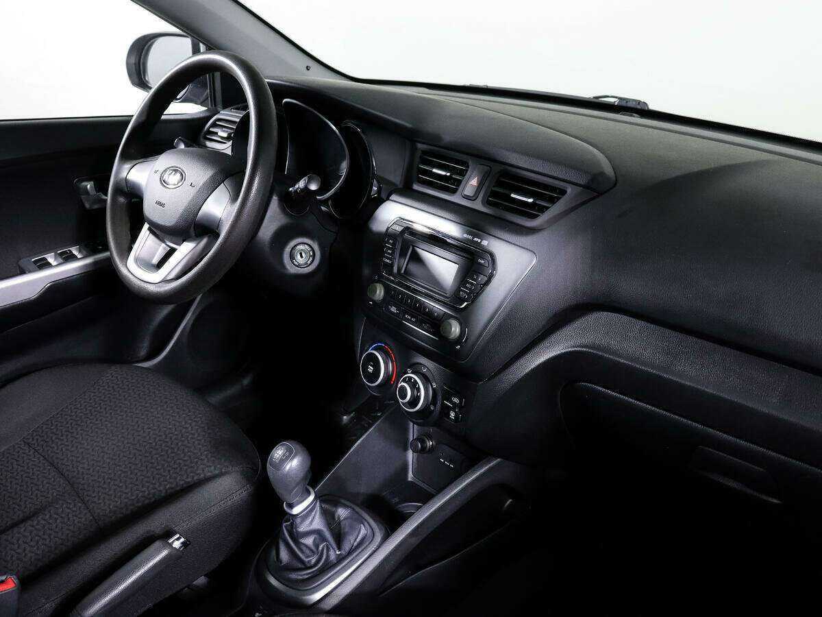 Kia Rio 5-speed, 2013 Фото №8